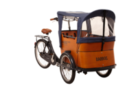 vélo-cargo à deux voies
