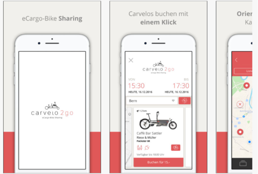 Carvelos ab sofort per App buchbar